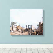 Liverpool en Manchester Railway: Canvas Afdruk (Insitu (Houten vloer))