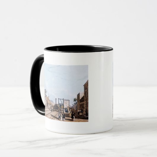 Liverpool en Manchester Railway: Mok (Voorkant links)