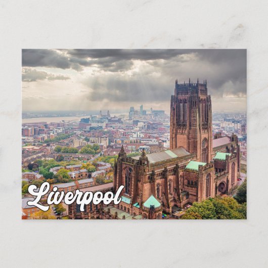 Liverpool, Engeland Briefkaart (Voorkant)