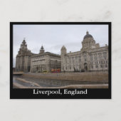 Liverpool, Engeland Briefkaart (Voorkant)
