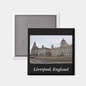 Liverpool, Engeland Magneet (Voorkant / Achterkant)
