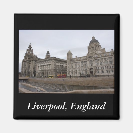 Liverpool, Engeland Magneet (Voorkant)
