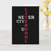 Liverpool Engeland Uk Voetbal Fans Van Strep Kaart (Gele Bloem)