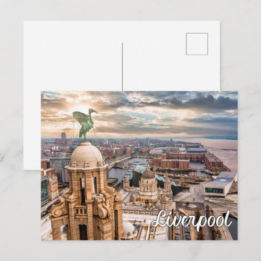 Liverpool, Engeland, Verenigd Koninkrijk Briefkaart (Voorkant / Achterkant)