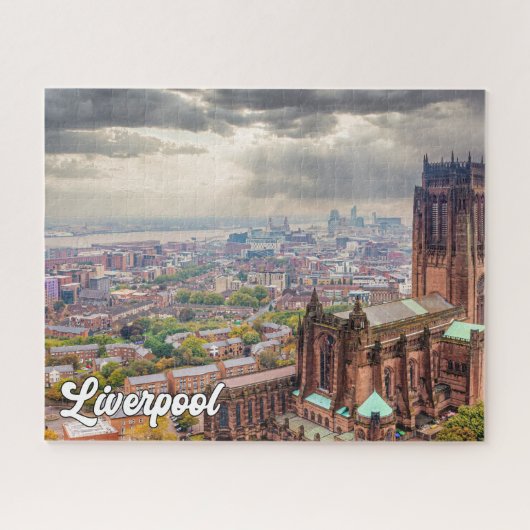Liverpool, Engeland, Verenigd Koninkrijk Legpuzzel (Horizontaal)