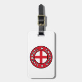 Liverpool England Bagagelabel (Voorkant verticaal)