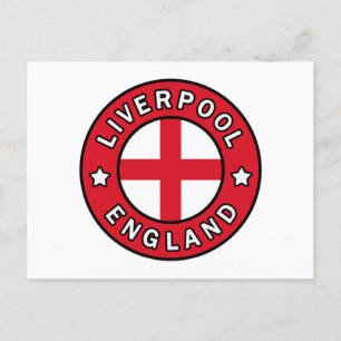 Liverpool England Briefkaart