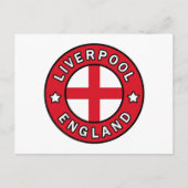 Liverpool England Briefkaart (Voorkant)