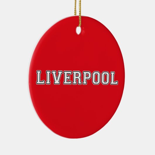 Liverpool England Keramisch Ornament (Rechts)