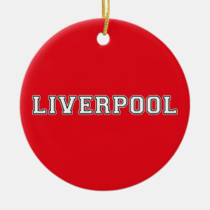 Liverpool England Keramisch Ornament