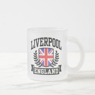 Liverpool England Matglas Koffiemok