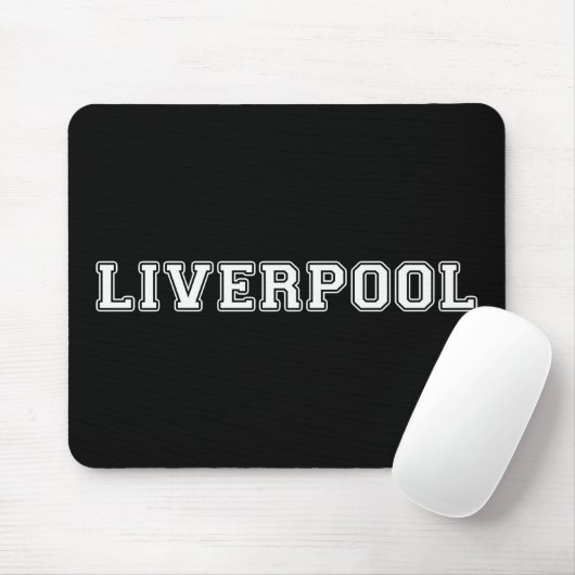 Liverpool England Muismat (Met muis)