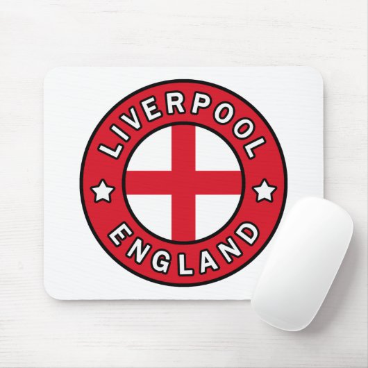 Liverpool England Muismat (Met muis)