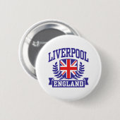 Liverpool England Ronde Button 5,7 Cm (Voorkant /achterkant)