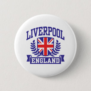 Liverpool England Ronde Button 5,7 Cm