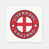 Liverpool England Servet (Voorkant)