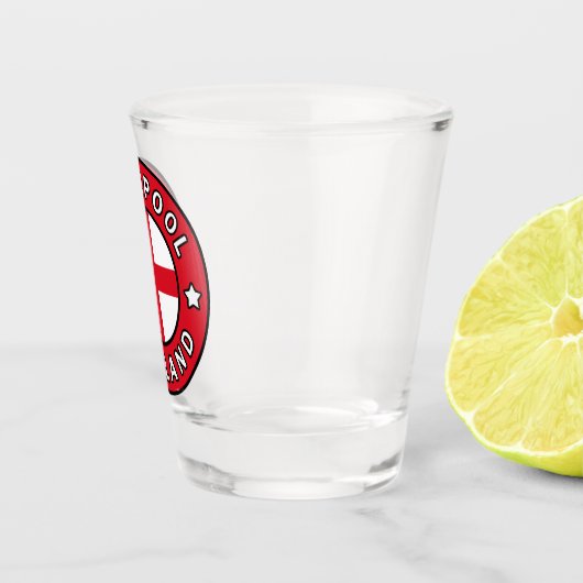 Liverpool England Shot Glas (Rechts)