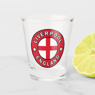 Liverpool England Shot Glas
