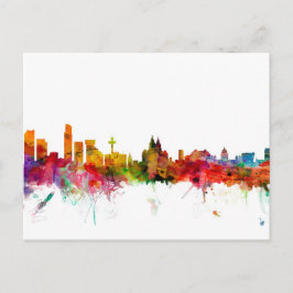 Liverpool England Skyline Briefkaart