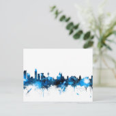 Liverpool England Skyline Briefkaart (Staand voorkant)