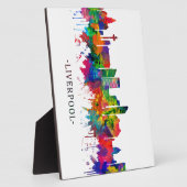 Liverpool England Skyline Fotoplaat (Zijkant)