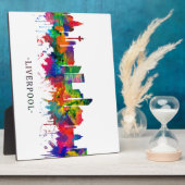 Liverpool England Skyline Fotoplaat (Zijkant)