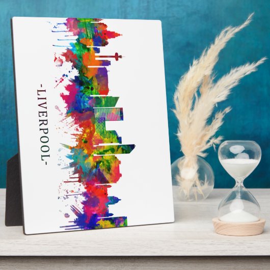 Liverpool England Skyline Fotoplaat (Zijkant)