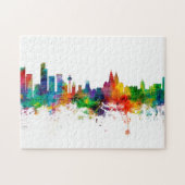 Liverpool England Skyline Legpuzzel (Horizontaal)