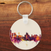 Liverpool England Skyline Sleutelhanger (Voorkant)