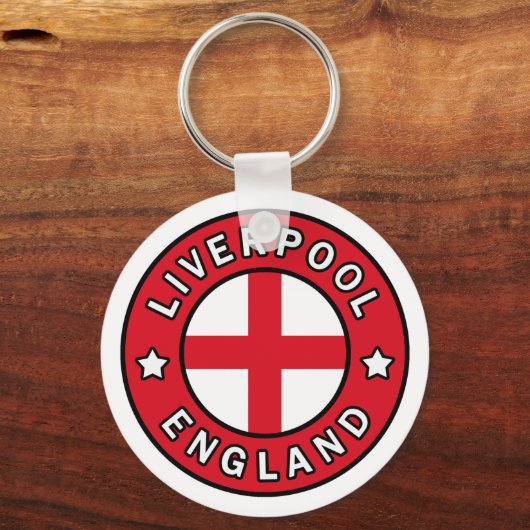 Liverpool England Sleutelhanger (Voorkant)