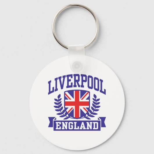 Liverpool England Sleutelhanger (Voorkant)