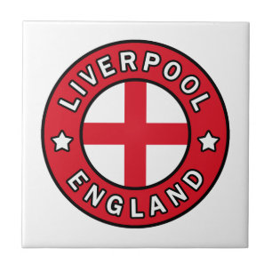 Liverpool England Tegeltje