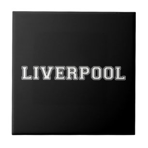 Liverpool England Tegeltje