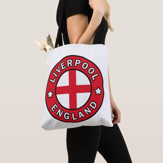 Liverpool England Tote Bag (Dichtbij)