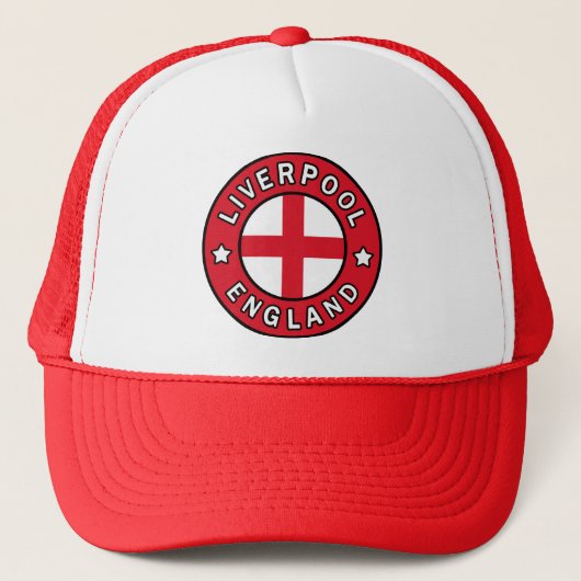 Liverpool England Trucker Pet (Voorkant)