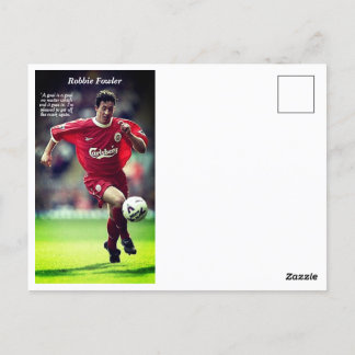 Liverpool FC Legend-reeks — Robbie Fowler Briefkaart