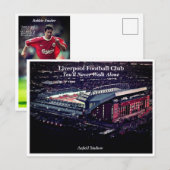 Liverpool FC Legend-reeks — Robbie Fowler Briefkaart (Voorkant / Achterkant)