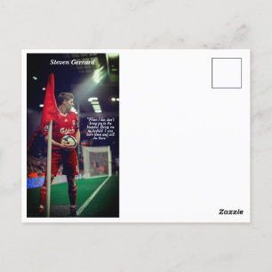 Liverpool FC Legend Series — Steven Gerrard Briefkaart
