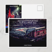 Liverpool FC Legend Series — Steven Gerrard Briefkaart (Voorkant / Achterkant)