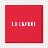 Liverpool Football Club Fan Group Magneet (Voorkant)