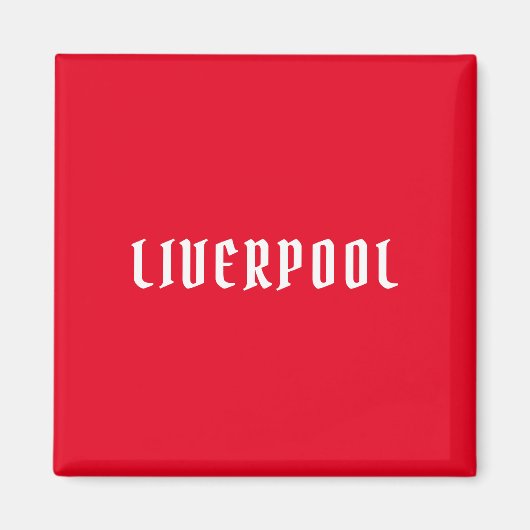 Liverpool Football Club Fan Group Magneet (Voorkant)