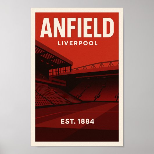 Liverpool Football Club Poster (Voorkant)