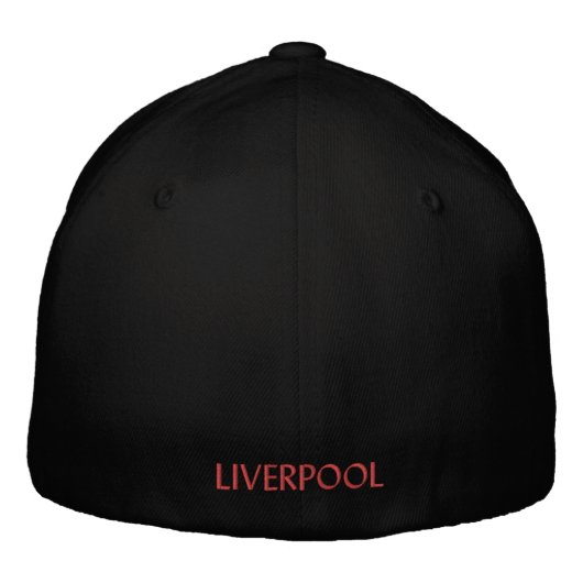 Liverpool Geborduurde Pet (Achterkant)