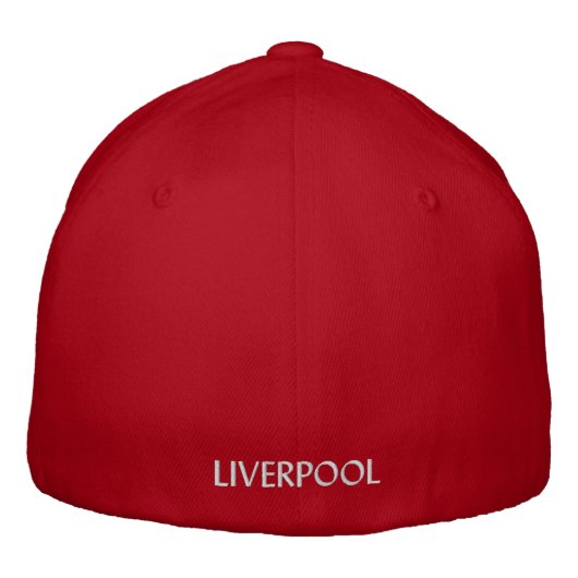 Liverpool Geborduurde Pet (Achterkant)