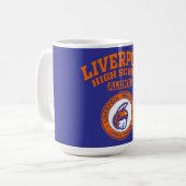 Liverpool High School NY Alumni Mok (Voorkant links)