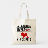 liverpool houdt van gehakt pasteierschap tote bag (Achterkant)