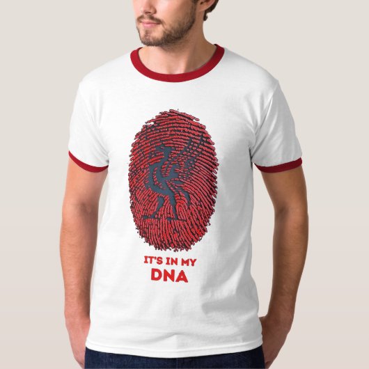 liverpool in mijn DNA T-shirt (Voorkant)