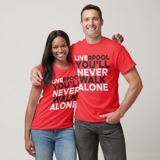 Liverpool Je Loop nooit alleen Red T-shirt (Unisex)