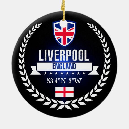 Liverpool Keramisch Ornament (Achterkant)