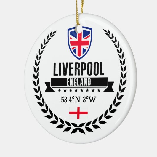 Liverpool Keramisch Ornament (Links)